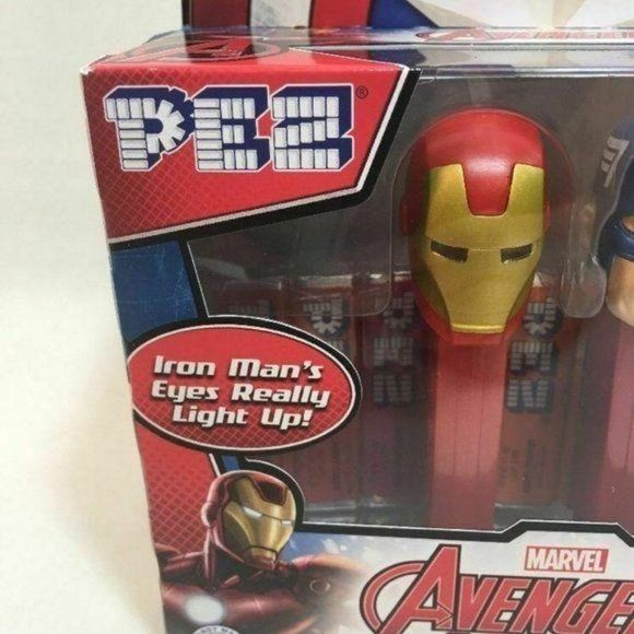 PEZ MARVEL AVENGERS IRON MAN CAP AMERICA collect‎ - Picture 5 of 10